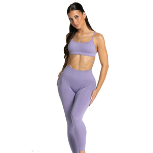 Ropa Deportiva Transpirable sin Costuras para Mujer, Conjunto Deportivo de 2 Piezas para Yoga, Running y Entrenamiento - Product Image 5