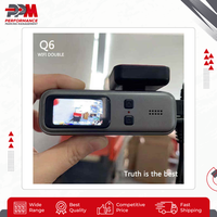 Kamera Dasbor Tiga Lensa GPS Tahan Air Ultra Wide Crystal Clear 25MP Video 4K Penglihatan Malam 180 Layar Putar 3.8 16GB Built-in