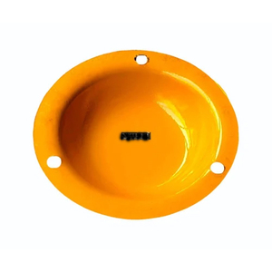 ฝาครอบดุมล้อหน้า JCB 3 รู 130/00695 ฝาครอบดุมเหล็ก 3CX 4CX 3DX 4DX อะไหล่รถแบคโฮ - Product Image 1