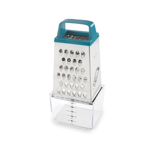 Grattugia con Contenitore da 250ml e Base Dosatrice per Grattugiare il Formaggio - Product Image 1