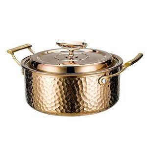 Heavy Duty Restaurant Stainless Steel Serving <b>Pot</b> Large Capacity Catering Stock <b>Pot</b> - Product Image 2