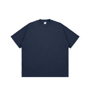 T-shirts Homme Lourds en Molleton Bouclette 100% Coton Coupe Oversize Streetwear Personnalisable avec Logo T-shirt Court Coupe Boxy pour Homme - Product Image 5