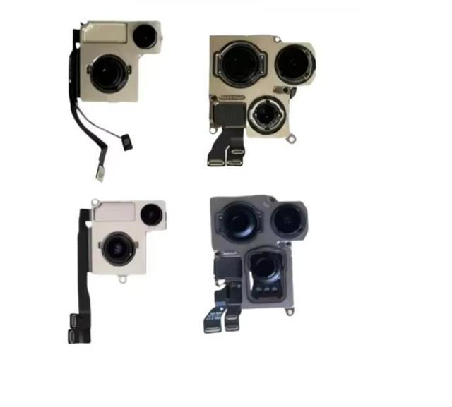 Rear Camera Components for iPhone 12/13/14/15 Pro Max 12/13 Mini 14/15 Plus