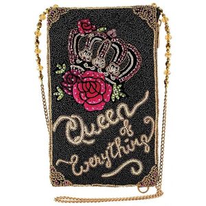 Coque de téléphone antichoc personnalisée avec strass et perles florales, couleur dorée, pour Apple iPhone 6 pouces, coque arrière décorative et protectrice - Product Image 5