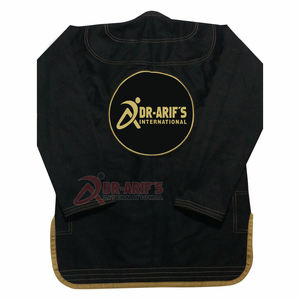 BJJ Jiu Jitsu Gi Uniform Brazilian Martial Arts Adults round <b>corners</b> Black Martial Arts Wear BJJ Uniform - Product Image 4