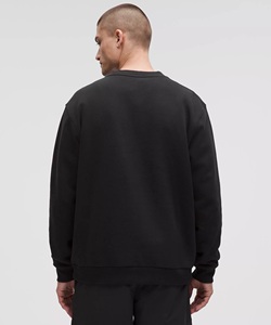 Sudadera de cuello redondo de manga larga de algodón 100% para hombre, nueva colección 2026, ajuste regular, transpirable, venta al por mayor - Product Image 3