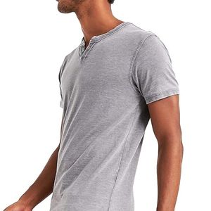 เสื้อยืดคอตตอนทรงโอเวอร์ไซส์ สไตล์วินเทจ สตรีทแวร์ ล้างสีแบบแอซิดวอช สำหรับผู้ชาย พร้อมโลโก้สั่งทำ ระบายอากาศได้ดี ขายส่ง - Product Image 4