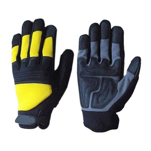 Breathable Mechanic Gloves Leather Active Hand Movement Outdoor Wear Streetwear <b>Comfortable</b> Fit Mechanic Gloves - Product Image 5