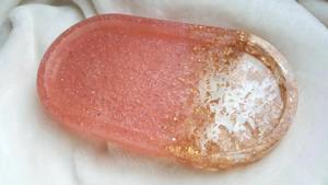 Plateau en résine Galaxie Cosmique avec impression Nébuleuse pour décoration de chambre sur le thème de l'espace, plateau de service en gros, étui d'art fait main - Product Image 4