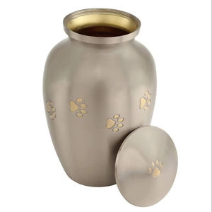 Urnes funéraires pour animaux de compagnie en laiton de haute qualité, urnes commémoratives pour chats et chiens, urnes pour cendres de chats et de chiens, urnes en gros à bas prix - Product Image 1