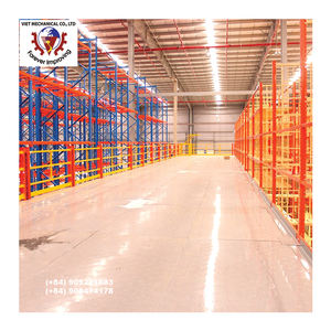 Heavy Duty Steel Mezzanine Rack System for <b>Maximizing</b> Vertical Warehouse Space and Increasing Storage Capacity - Product Image 1
