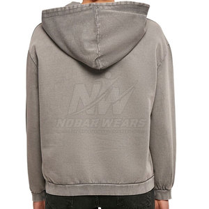 Sudaderas con efecto lavado ácido, tela ligera y transpirable con un diseño único, perfectas para uso diario y estilo casual urbano. - Product Image 2