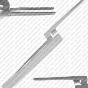 Pinzas Articuladoras Dentales Premium de 6 Pulgadas, Rectas, de Acero Inoxidable, para Sujetar Papel de Articulación Dental, Pinzas Quirúrgicas con Certificación CE - Product Image 5