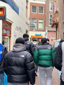 เสื้อแจ็คเก็ตพัฟเฟอร์ฤดูหนาวแบบยูนิเซ็กส์ ไซส์ใหญ่ สีพื้น คุณภาพสูง บรรจุขนเป็ด 100% กันน้ำ ระบายอากาศได้ดี มีฮู้ด ซิปผ้ากำมะหยี่ - Product Image 4