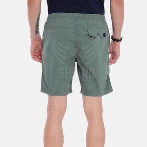 Shorts d'été sur mesure de style nouveau, couleur unie, fabriqués au Pakistan - Product Image 2