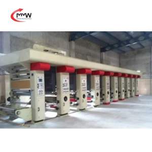 Máquina de Impresión Rotograbado de Alta Velocidad Automática Multicolor de Rollo a Rollo para Papel, Controlada por PLC, de Mohindra Mechanical Works - Product Image 3
