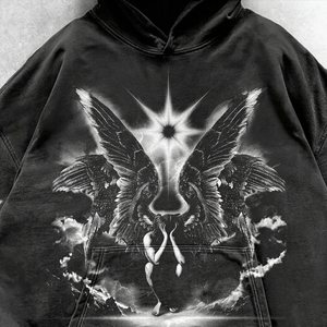 Sudadera con Capucha Extra Grande Personalizada para Hombre, 460 GSM, 100% Algodón Lavado, Lisa, Bordada, Estilo Urbano, Venta al Por Mayor - Product Image 5