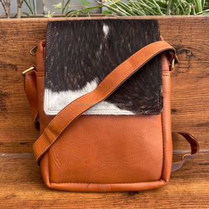 2024 plus récent en gros mode dames peau de vache sac à bandoulière vente chaude femmes en cuir véritable luxe épaule rabat sacs à main - Product Image 2