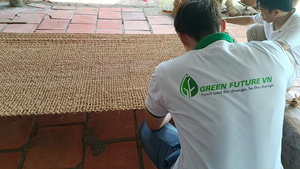 Red de Fibra de Coco de Vietnam |   Malla de Fibra de Coco Natural Ecológica para Control de Erosión y Proyectos de Paisajismo - Product Image 3