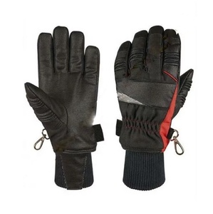 GUANTES DE CUERO PROTECTORES A PRUEBA DE FUEGO de Pakistán para rescate de fuegos artificiales y escalada Versátiles para uso diario e informal al aire libre - Product Image 2