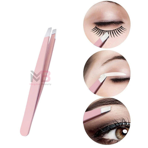 แหนบดัดขนคิ้ว MAGMA BEAUTY MB-ZS-852 ผลิตในปากีสถาน ทำจากสแตนเลส ทรงเฉียง เป็นมิตรกับสิ่งแวดล้อม ใช้ซ้ำได้ คุณภาพสูง - Product Image 4