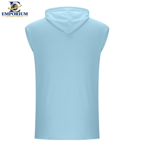 Good Supplier New Arrival OEM ODM Service Comfortable Latest Style Comfortable Unique Design Outer Wear <b>Sleeveless</b> <b>Hoodies</b> - Product Image 3
