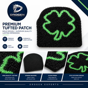 Bonnet d'hiver personnalisé trèfle à quatre feuilles, bonnet en tricot doux et moelleux, chaud pour l'extérieur, bonnet porte-bonheur trèfle, mode unisexe streetwear - Product Image 2