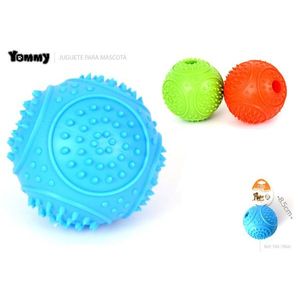 Jouet interactif pour chien Tommy Leaky Ball 8,5 cm pour animaux de compagnie - Product Image 1