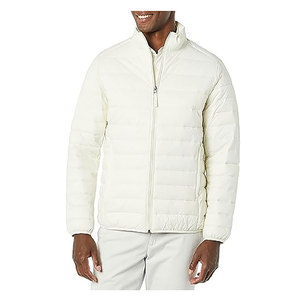Veste d'hiver matelassée en duvet pour homme, design personnalisé OEM, style streetwear, impression, sangle épaissie, effet bulle - Product Image 1