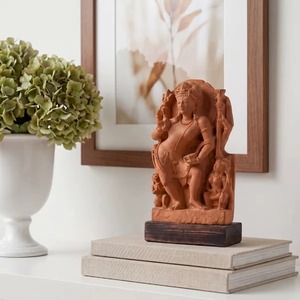 Escultura de Nataraja |   Réplica de Arte Museístico del Dios Shiva Bailando, Estilo Clásico del Siglo VIII - Product Image 4