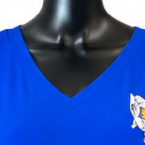 Vestido Corto Casual Blue Crest para Mujer, Mini Ropa de Dormir Suave y Cómoda, Vestido de Noche a la Moda con Bordado - Product Image 2