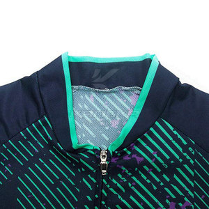 Cycling Zipper Sports Jersey Polyester Eco-Friendly Breathable Designed for Outdoor Recreation and Daily Sportswear - Product Image 4