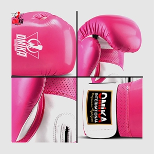 Customize Professional Boxing Gloves Training Lightweight Breathable Adjustable Wrist <b>Strap</b> Full Finger Design Unisex - Product Image 3