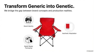 Silla Plegable de Acero Inoxidable con Portavasos y Reposabrazos, Ideal para Playa o Camping, con Bolsa de Transporte - Product Image 4