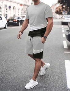 Unisex Breathable Plus Size Hooded Gray Cotton Sweatpants Zipper Side Pockets Drawstring Waist Casual Full Length 2 1 Maternity - Product Image 5