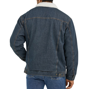 Veste en jean confortable pour homme, tissu en gros, personnalisable, échantillon gratuit, meilleure qualité - Product Image 2
