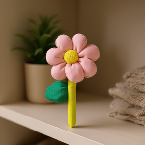 Decorazione in Fiori di Kapok 9x16cm, Ornamento in Tessuto per la Casa - Product Image 2