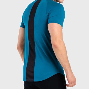 Camisetas de Gimnasio para Hombre OEM de Secado Rápido y Ligeras, Hechas a Medida, Nuevo Estilo, Cuello Redondo, Camisetas de Fitness - Product Image 3