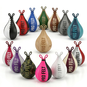 Professional Custom made Own Design Speed <b>Bag</b> for Boxing Training Durable Leather Uppercut & <b>Reflex</b> Strength Punching Ball - Product Image 1