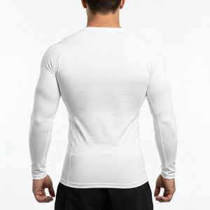 Athletic Rash Guard <b>T</b> <b>Shirt</b> Breathable Compression Sportswear for Fitness Boxing and <b>Swimming</b> wear - Product Image 2
