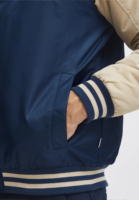 Veste universitaire pour homme, imperméable, coupe-vent, respirante, en toile, mélange polyester/coton, haute qualité, coupe tendance