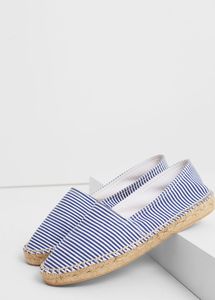 Precio al por mayor OEM Zapatillas casuales de lona para hombre Estilo retro Mocasines con plantilla de PVC Transpirables Alpargatas de cáñamo sin cordones a la moda - Product Image 5