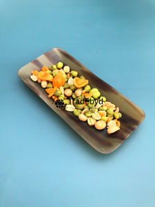 Elegante Bandeja Decorativa de Lujo Hecha a Mano con Diseño Moderno de Cuerno para Servir en la Mesa de Comedor y la Mesa de Café por Tradebyd - Product Image 4