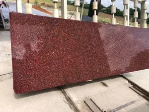แผ่นหินแกรนิตสีแดงเงาคุณภาพสูง ออกแบบมาสำหรับเคาน์เตอร์ครัว พื้น ผนัง และโครงการสถาปัตยกรรมที่หรูหรา - Product Image 4