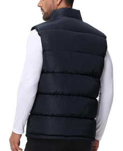 ODM Service Popular Fleece <b>Jacket</b> Vest for <b>Men</b> Casual Thermal Running <b>Mens</b> Custom Patchwork <b>Utility</b> Vest - Product Image 3