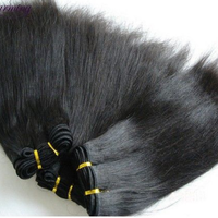 Extensions de cheveux humains vierges Remy indiens de haute qualité, double trame machine, ondulation Water Wave pour femmes SV3 100g, tissage permanent toutes couleurs