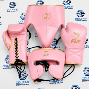 Ensemble de boxe personnalisé en cuir véritable : Gants de boxe, protège-tête, protège-glandes, équipement de protection pour l'entraînement et le sparring - Product Image 4