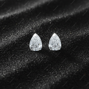 Diamante Sintético Cultivado en Laboratorio, Corte Pera, Calidad DEF VVS VS1 HPHT CVD, Certificado IGI, para Fabricación de Joyería - Product Image 2
