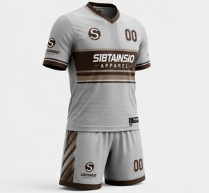 Maillot d'entraînement de football imprimé de haute qualité OEM, kit personnalisé, couleur unique, design unique, ensembles d'uniformes de football - Product Image 3