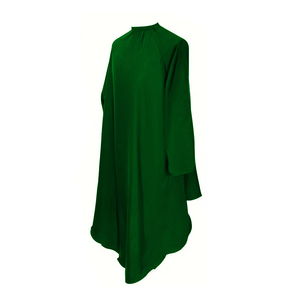 Cape de coiffure imperméable en polyester soyeux, tablier de barbier réglable à la taille, haute qualité - Product Image 3